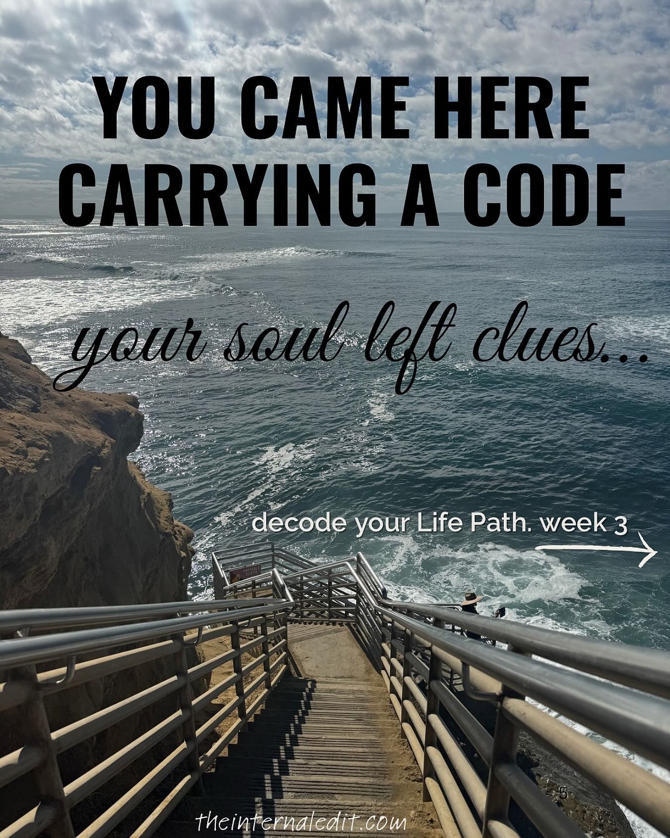 You Came Here Carrying a Code
Your soul left clues in the numbers.
In Week 3 of The Internal Edit: 44th Edition, we decode the Life Path number — what it means, how to calculate it, and why it’s the first key to understanding your soul’s blueprint.

Read now → www.theinternaledit.com
Tap the link in bio to decode your number.

#lifepathnumber #numerology #soulwork #theinternaledit